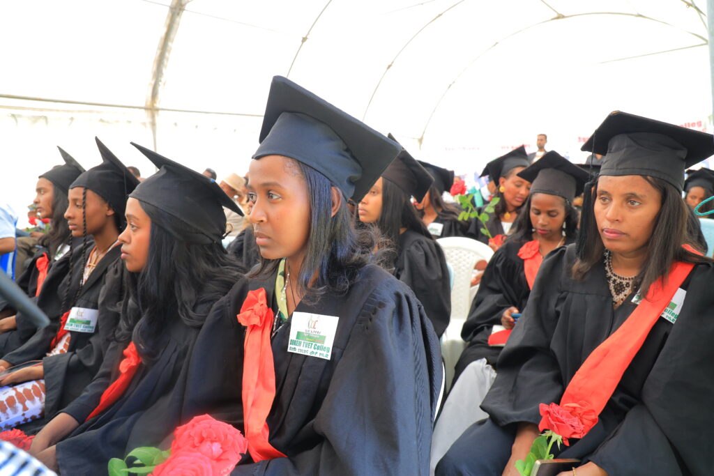 AGAR Ethiopia TVET College graduates at the  2026 graduation ceremony 